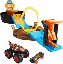 dzipas - Triukų rinkinys „Padanga džipams“ Hot Wheels - 5 nuotrauka