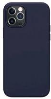 Mocco Liquid Silicone Soft Back Case Apple iPhone 12 / iPhone 12 Pro Blue