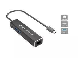 usb ethernet adapteris - Adapteris AV Conceptronic CONCEPTRONIC Adapteris USB-C -> 2,5GbE 2xUSB-C USB-A 0,15m sw - 4 nuotrauka