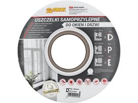 langas - Sandarinimo juosta langų sandarinimui/durų plyšiams sandarinti Sanok, 100 m x 9 mm - 3 nuotrauka