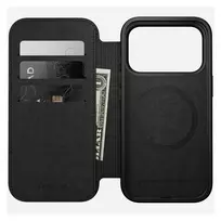 modernus namas - Nomad Modern Leather Folio dėklas skirtas Apple iPhone 17 Pro gelsvai rudos spalvos (Tan) - 4 nuotrauka
