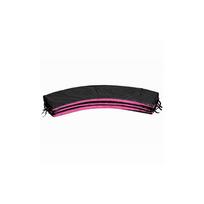 batuto spyruokles - Batuto spyruoklių apsauga Lean Sport Max 244 cm, juoda/rožinė - 5 nuotrauka