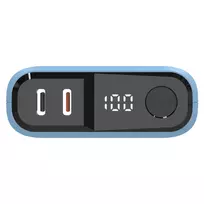 10000 power bank - Realpower PB-10000C PD+ 10000 mAh, violetinė - 5 nuotrauka