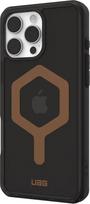 s23 magsafe - Urban Armor Gear "Plyo MagSafe Case for iPhone 16 Pro Max" Juodas/Bronza (Black/Bronze) - 3 nuotrauka