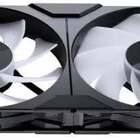 phanteks m25 140 gen2 - Phanteks M25 Gen2 PWM D-RGB Ventiliatorius 3pcs - Reverse, 140mm, Juodas (Black) - 2 nuotrauka