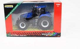 tomas traktoriuko - TOMY Britains New Holland T8.435 Genesis traktorius, mėlyna (Blue) - 2 nuotrauka