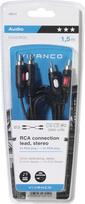 rca rca laidas 1 5m - VIVANCO 2xRCA - 2xRCA 1.5m (46012) - 2 nuotrauka