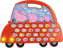 peppa pig automobilis - VTech Peppa Pig raidžių automobilis 61806, raudonas (Red) - 2 nuotrauka