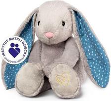 kutai - Pliušinis žaislas Whisbear Humming Bunny, pilkas (Grey), 33 cm - 2 nuotrauka