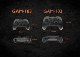 game controller - Deltaco Gaming Mini Controller Wireless Juodas (Black) - 4 nuotrauka