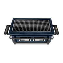 kamado bono evo - Kamado Bono Hibachi EVO Stalo grilis, 35 cm, Mėlyna (Blue) - 2 nuotrauka