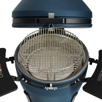 kamado bono evo - KAMADO BONO EVO MEDIA 22" 56 cm Mėlyna matinė (Matte Blue) - 10 nuotrauka