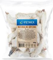 triusio letenele - PETMEX Triušio letenėlės su kailiu Mono, skanėstas šuniui, 500 g - 1 nuotrauka