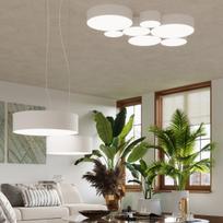 pakabiname sviestuvai sietynai - Sollux Lighting Arena 45 SL.0120, E27, 3 x 60 W, baltas - 2 nuotrauka