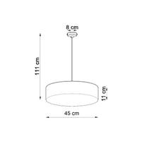 pakabiname sviestuvai sietynai - Sollux Lighting Arena 45 SL.0120, E27, 3 x 60 W, baltas - 6 nuotrauka