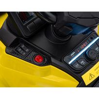 vaikiskas keturratis - Vaikiškas elektrinis keturratis Can-Am Outlander ATV, geltonas (Yellow) - 6 nuotrauka