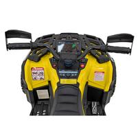 vaikiskas keturratis - Vaikiškas elektrinis keturratis Can-Am Outlander ATV, geltonas (Yellow) - 18 nuotrauka