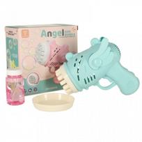 burbulu aparatas - Muilo burbulų pistoletas Angel, mėlynas (Blue) - 3 nuotrauka