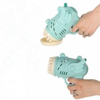 burbulu aparatas - Muilo burbulų pistoletas Angel, mėlynas (Blue) - 9 nuotrauka