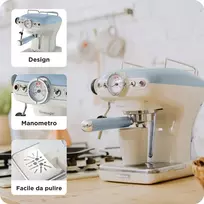 ariete espresso - Ariete 1389/14 Espresso Vintage - 6 nuotrauka
