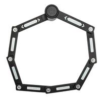 kryptonite lock - Kryptonite Keeper Mini Sulankstoma spyna Juoda (Black) 800 mm - 7 nuotrauka