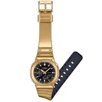 casio g shock - CASIO G-SHOCK GM-2100YMG-9AER Juodas (Black) - 7 nuotrauka
