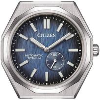 sidabrinis laikrodis - Citizen NK5020-58M Titanium Zenshin 60 Automatic VYRIŠKAS LAIKRODIS - 8 nuotrauka