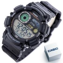 casio laikrodziai vyrams - CASIO Digital Moonphase WS-1500H-1A Juodas (Black) - 3 nuotrauka