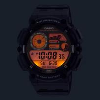 casio laikrodziai vyrams - CASIO Digital Moonphase WS-1500H-1A Juodas (Black) - 7 nuotrauka