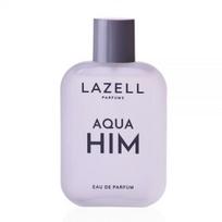 aqua kvepalai - Lazell Aqua Him Black For Men EDT 100 ml - 3 nuotrauka