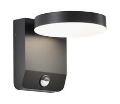sviestuvai judesio davikliu - LED Lauko sieninis šviestuvas su jutikliu LED/17W/230V 4000K juoda - 2 nuotrauka