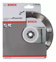 deimantiniai pjovimo diskai - Deimantinis pjovimo diskas Bosch PROFESSIONAL FOR CONCRETE; 150 mm - 2 nuotrauka