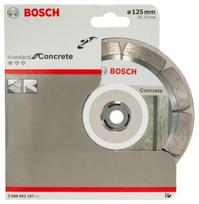 deimantinis - Deimantinis pjovimo diskas Bosch PROFESSIONAL FOR CONCRETE; 125 mm - 5 nuotrauka