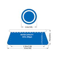 avenli - Avenli Pripučiamas Baseinas 300 x 76 cm, mėlynas (Blue) - 4 nuotrauka