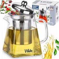 puodelis su sieteliu - Vilde Stiklinis Arbatinukas su sieteliu 490 ml 259411 - 1 nuotrauka