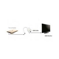 hdmi kabelis baltas - Techly Adapter USB to HDMI White - 2 nuotrauka