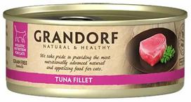 Grandorf Natural & Healthy šlapias kačių maistas su tunu 70 g