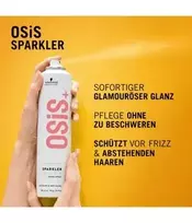 blizgesys plaukams - Schwarzkopf Professional OSIS+ Sparkler spindesio suteikiantis purškiklis 300 ml - 3 nuotrauka
