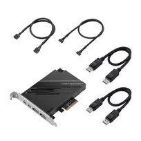 pcie laidas - ASUS USB4 PCIe Gen4 kortelė 90MC0CE0-M0EAY0 Juoda (Black) - 3 nuotrauka