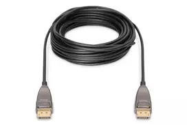 displayport cable - ASSMANN DisplayPort AOC Hybrid-fiber connection cable M/M 10m UHD 8K60Hz CE gold bl - 3 nuotrauka