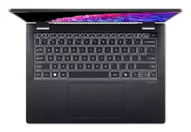 intel core ultra 7 32gb - Acer TravelMate P6 TMP614-73-TCO-77Y6, Intel Core Ultra 7 155H, 32 GB, 1 TB, 14", Juodas (Black) - 6 nuotrauka