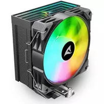 air cooler - Sharkoon A50 RGB 120mm CPU Cooler Black (Juodas) - 5 nuotrauka