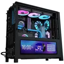 corsair 4000d - Corsair FRAME 4000D LCD RS ARGB Midi-Tower Juodas (Black) - 3 nuotrauka