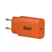30 w usb c pakrovejas - MOBILE CHARGER WALL USB-C/2PK 30W ORANGE CAC-3023 CLUB3D - 2 nuotrauka