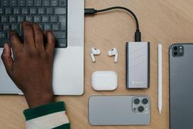 external ssd - Verbatim TurboMetal SSD 2TB USB4 USB-C pilkos spalvos 32022 - 2 nuotrauka
