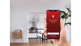 dumu detektorius -  Bosch Smoke Alarm II, 3 V - 2 nuotrauka