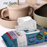 serveteles dregnos - MR. SODA antibakterinės drėgnos servetėlės, 80 vnt. - 2 nuotrauka