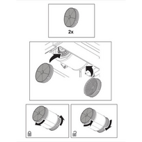 gartraukis anglies filtras - Anglies filtras ERA gartraukiams CFC0141571 - 2 nuotrauka