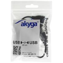 usb 2.4 a - Akyga 4-port HUB USB 2.0 AK-AD-13 - 2 nuotrauka