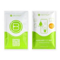 s24 stikliukas - Bestsuit Flexible Hybrid Glass 5D for Samsung Galaxy S24 black (Hot Bending) - working fingerprint scanner - 6 nuotrauka